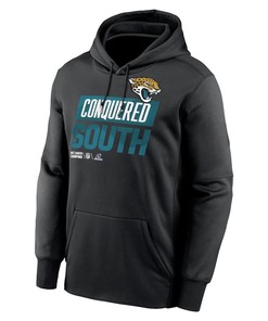 Jacksonville Jaguars 2022 AFC South Division Champions Locker Room Trophy Collection Pullover Hoodie - Black