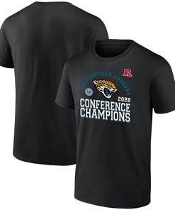 Jacksonville Jaguars 2022 First-Time AFC Conference Champions T-Shirt - Black