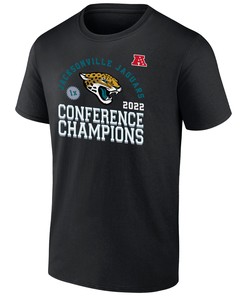 Jacksonville Jaguars 2022 First-Time AFC Conference Champions T-Shirt - Black