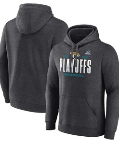 Jacksonville Jaguars 2022 NFL Playoffs Our Time Pullover Hoodie - Charcoal