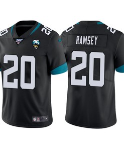 Jacksonville Jaguars 25th Anniversary Jalen Ramsey Black Vapor Limited Jersey