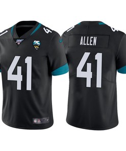 Jacksonville Jaguars 25th Anniversary Josh Allen Black Vapor Limited Jersey