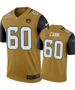 Jacksonville Jaguars #60 A.j. Cann Nike Color Rush Gold Jersey