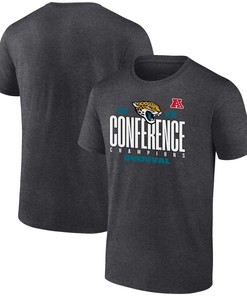 Jacksonville Jaguars AFC Conference Champions Duuuval T-Shirt - Charcoal