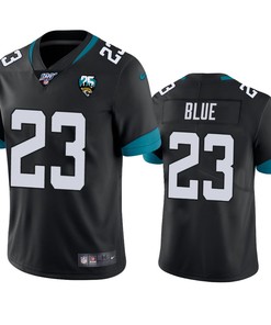 Jacksonville Jaguars Alfred Blue Black 100th Season Vapor Limited Jersey