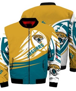Jacksonville Jaguars Bomber Jacket graphic ultra-balls