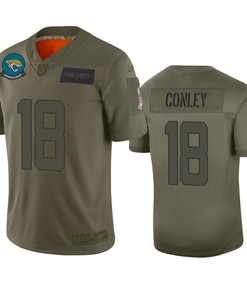 Jacksonville Jaguars Chris Conley Camo 2019 Salute To Service Limited Jersey