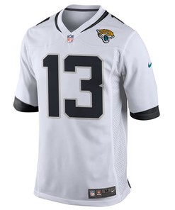 Jacksonville Jaguars Christian Kirk 13 Game Jersey - White Jersey
