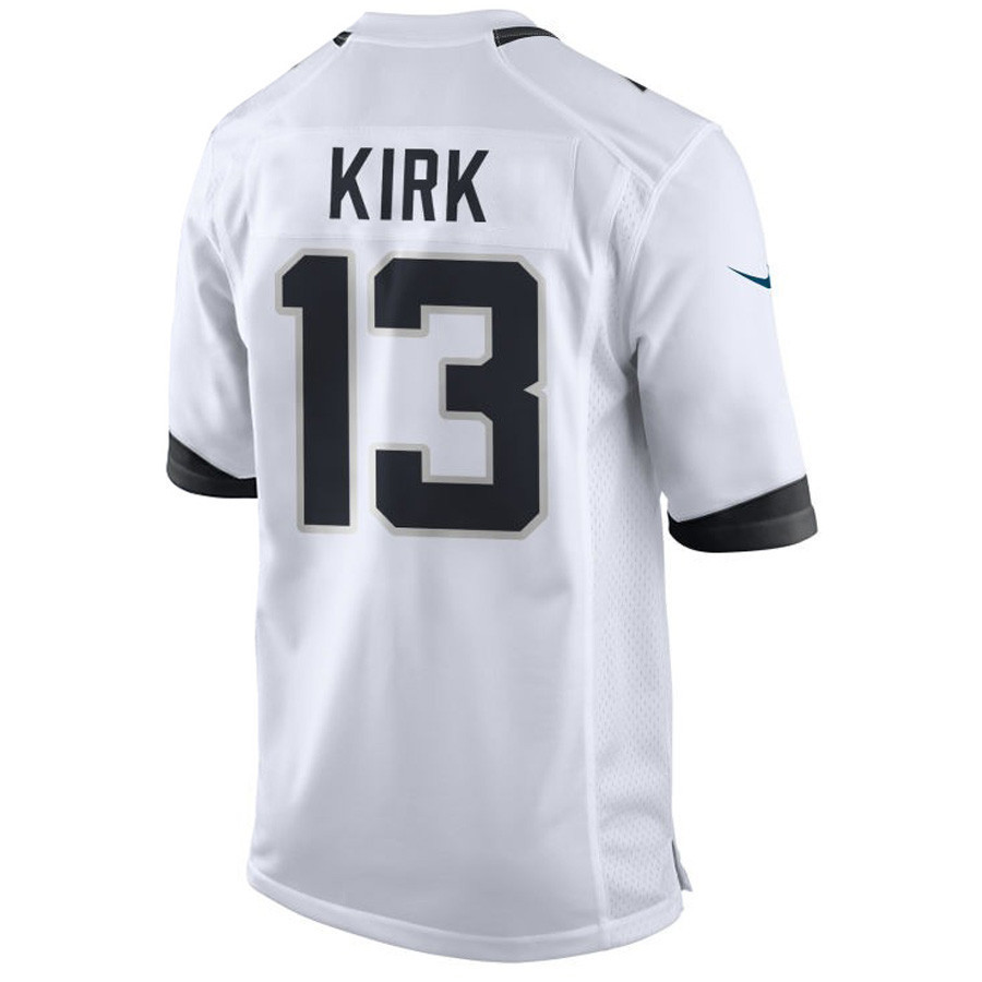 Jacksonville Jaguars Christian Kirk 13 Game Jersey - White Jersey