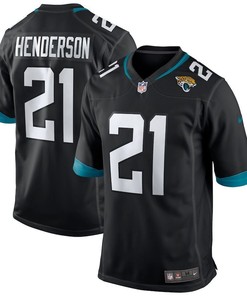 Jacksonville Jaguars C.j. Henderson Black 2020 Nfl Draft First Round Pick Game Jersey