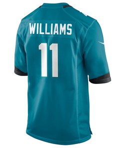 Jacksonville Jaguars Darious Williams 11 Alternate Game Jersey - Teal Jersey