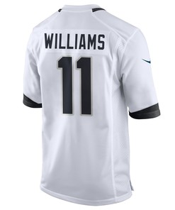 Jacksonville Jaguars Darious Williams 11 Game Jersey - White Jersey