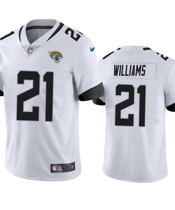 Jacksonville Jaguars Darious Williams 21 White Vapor Limited Jersey - Men's