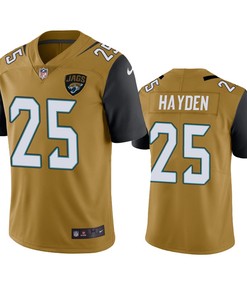 Jacksonville Jaguars D.j. Hayden Gold Nike Color Rush Limited Jersey