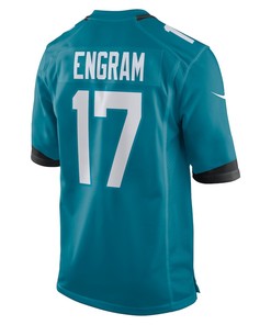 Jacksonville Jaguars Evan Engram 17 Alternate Game Jersey - Teal Jersey