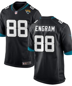 Jacksonville Jaguars Evan Engram 88 Game Jersey - Black Jersey