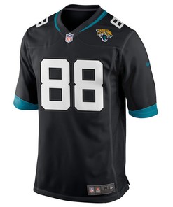 Jacksonville Jaguars Evan Engram 88 Game Jersey - Black Jersey