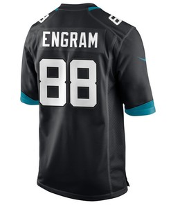 Jacksonville Jaguars Evan Engram 88 Game Jersey - Black Jersey