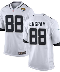 Jacksonville Jaguars Evan Engram 88 Game Jersey - White Jersey