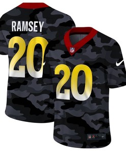 Jacksonville Jaguars Jalen Ramsey #20 Nfl 2020 Camo Black Jersey