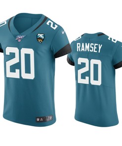 Jacksonville Jaguars Jalen Ramsey Teal 25th Season Vapor Elite Jersey