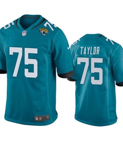 Jacksonville Jaguars Jawaan Taylor 2019 Nfl Draft Teal Game Jersey