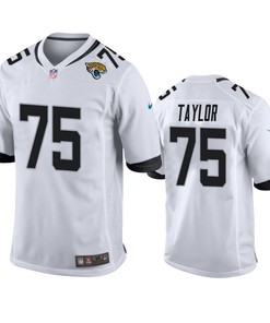 Jacksonville Jaguars Jawaan Taylor 2019 Nfl Draft White Game Jersey