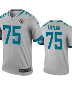 Jacksonville Jaguars Jawaan Taylor Silver Inverted Legend Jersey