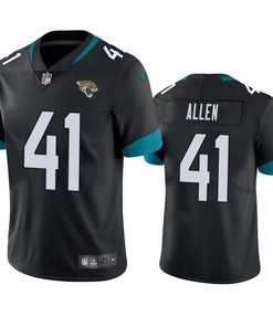 Jacksonville Jaguars Josh Allen 2019 Nfl Draft Black Vapor Limited Jersey