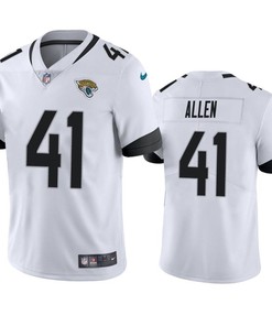 Jacksonville Jaguars Josh Allen 2019 Nfl Draft White Vapor Limited Jersey