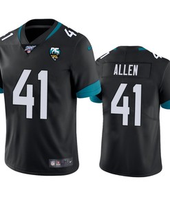 Jacksonville Jaguars Josh Allen Black 100th Season Vapor Limited Jersey