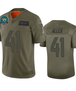 Jacksonville Jaguars Josh Allen Camo 2019 Salute To Service Limited Jersey