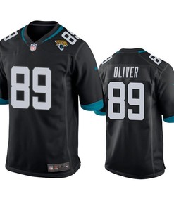 Jacksonville Jaguars Josh Oliver 2019 Nfl Draft Black Game Jersey