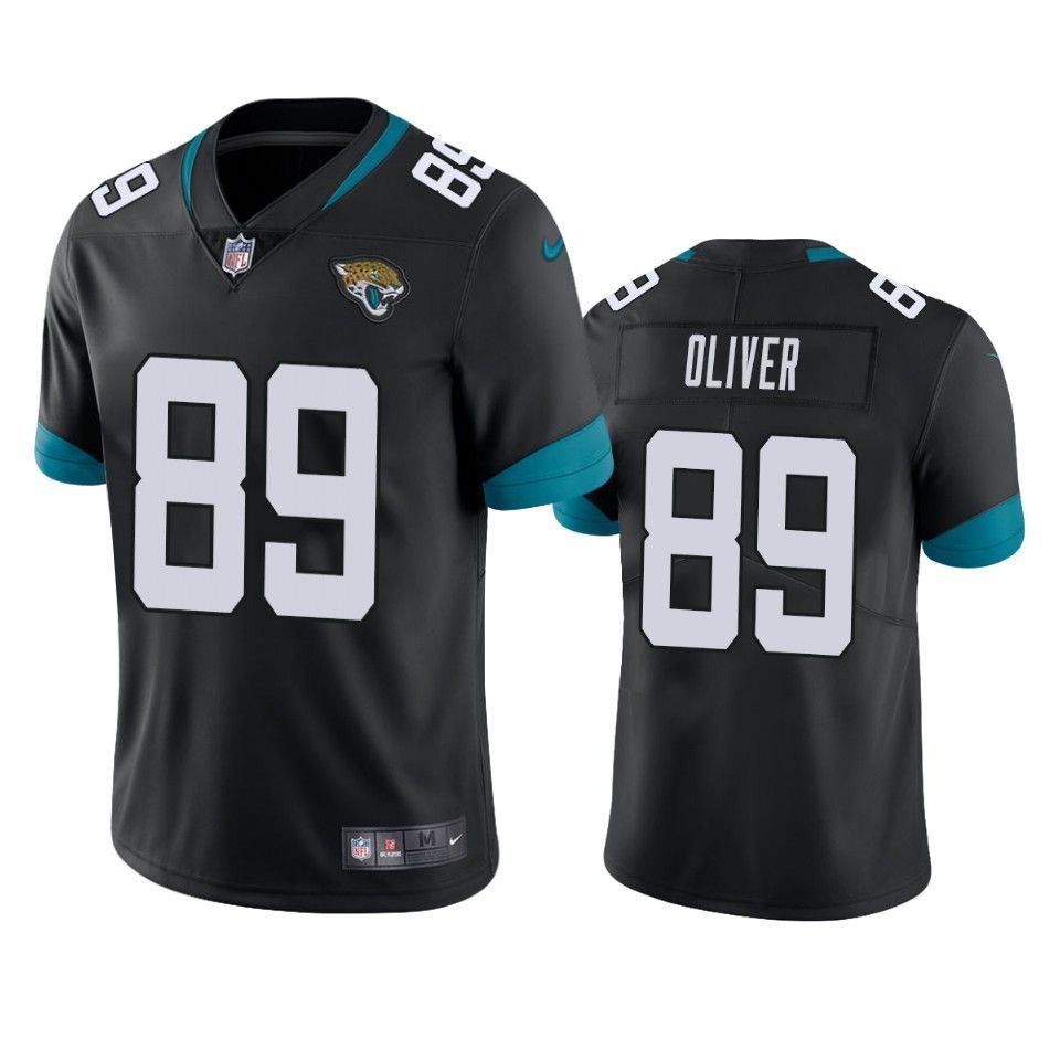 Jacksonville Jaguars Josh Oliver 2019 Nfl Draft Black Vapor Limited Jersey
