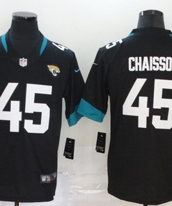 Jacksonville Jaguars Klavon Chaisson #45 Nfl 2020 Black Jersey