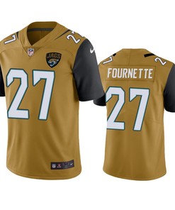 Jacksonville Jaguars Leonard Fournette Gold Nike Color Rush Limited Jersey