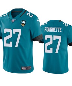 Jacksonville Jaguars Leonard Fournette Teal 25th Anniversary Vapor Limited Jersey