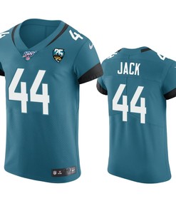 Jacksonville Jaguars Myles Jack Teal 25th Season Vapor Elite Jersey