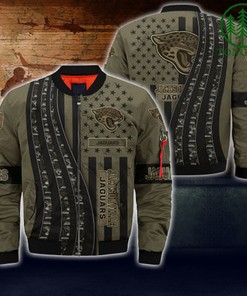 Jacksonville Jaguars NFL Bomber Jacket Camo For fans
