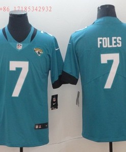 Jacksonville Jaguars Nick Foles #7 2020 Nfl Blue Jersey Jersey