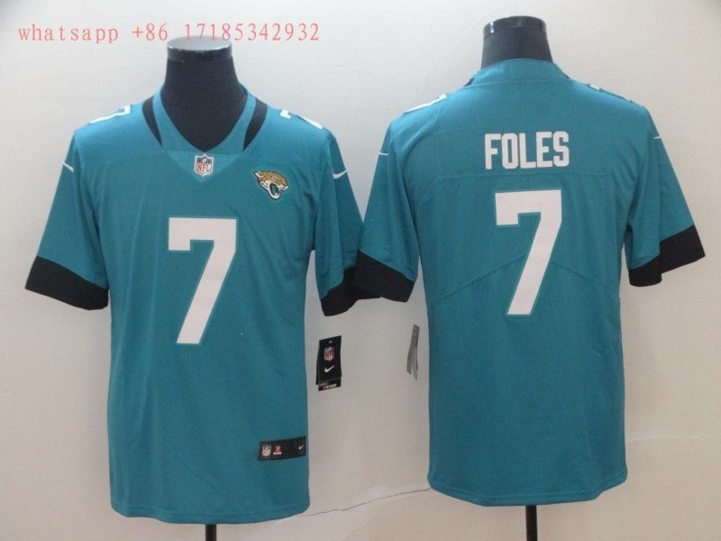 Jacksonville Jaguars Nick Foles #7 2020 Nfl Blue Jersey Jersey