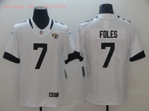 Jacksonville Jaguars Nick Foles #7 2020 Nfl White Jersey Jersey