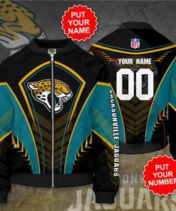 Jacksonville Jaguars Personalized JJ Bomber Jacket