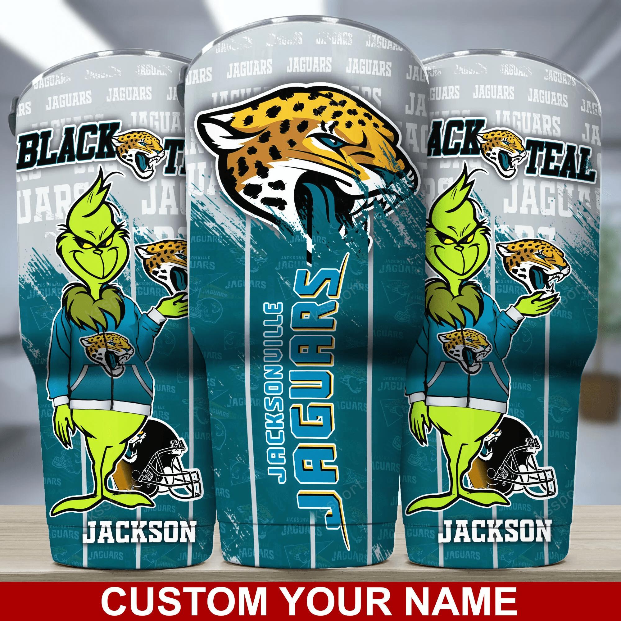 Jacksonville Jaguars Personalized Tumbler for Fans