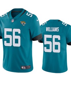 Jacksonville Jaguars Quincy Williams Teal Vapor Limited Jersey