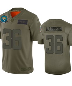 Jacksonville Jaguars Ronnie Harrison Camo 2019 Salute To Service Limited Jersey