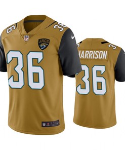 Jacksonville Jaguars Ronnie Harrison Gold Nike Color Rush Limited Jersey