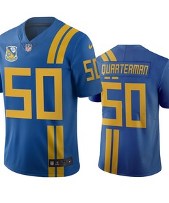 Jacksonville Jaguars Shaquille Quarterman Royal City Edition Vapor Limited Jersey