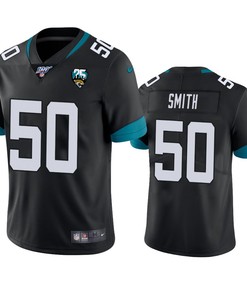 Jacksonville Jaguars Telvin Smith Black 25th Anniversary Vapor Limited Jersey