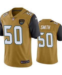 Jacksonville Jaguars Telvin Smith Gold Nike Color Rush Limited Jersey